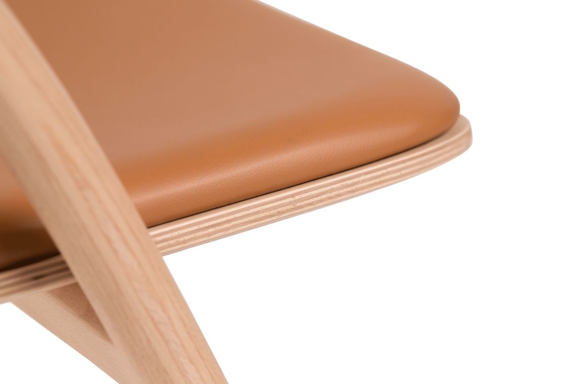 Udon Chair, Natural / Cognac Leather (UK), Art. no. 31498 (image 6)