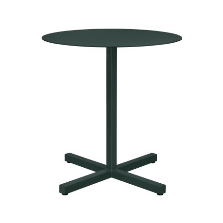 Chop Table Round, Black Green