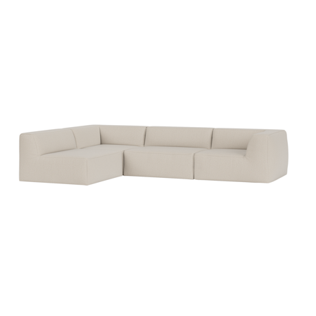 Great 3-seater Sofa Corner Left, Safire 0007