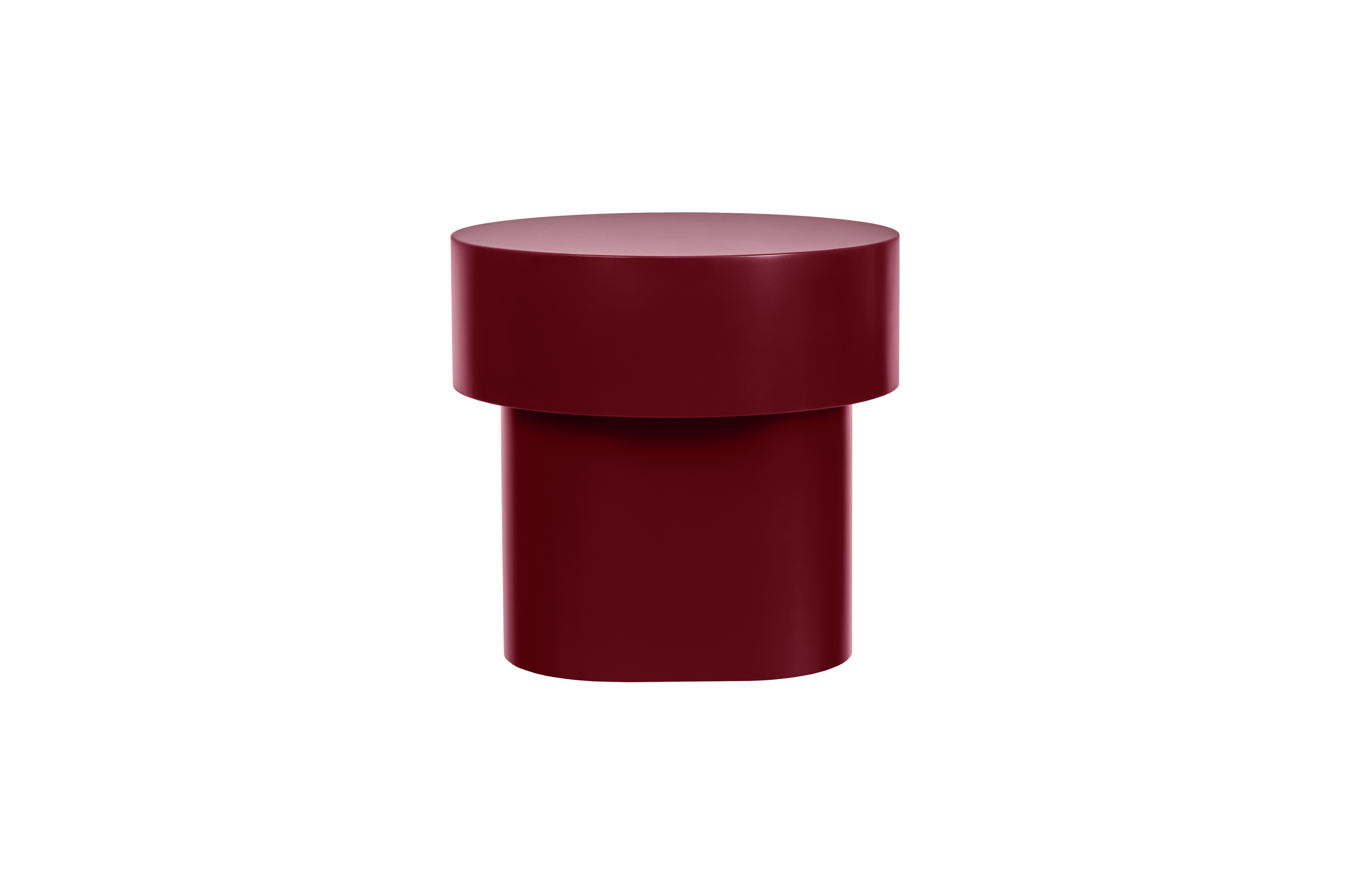 Stump Side Table, Wine Red, Art. no. 31042 (image 2)