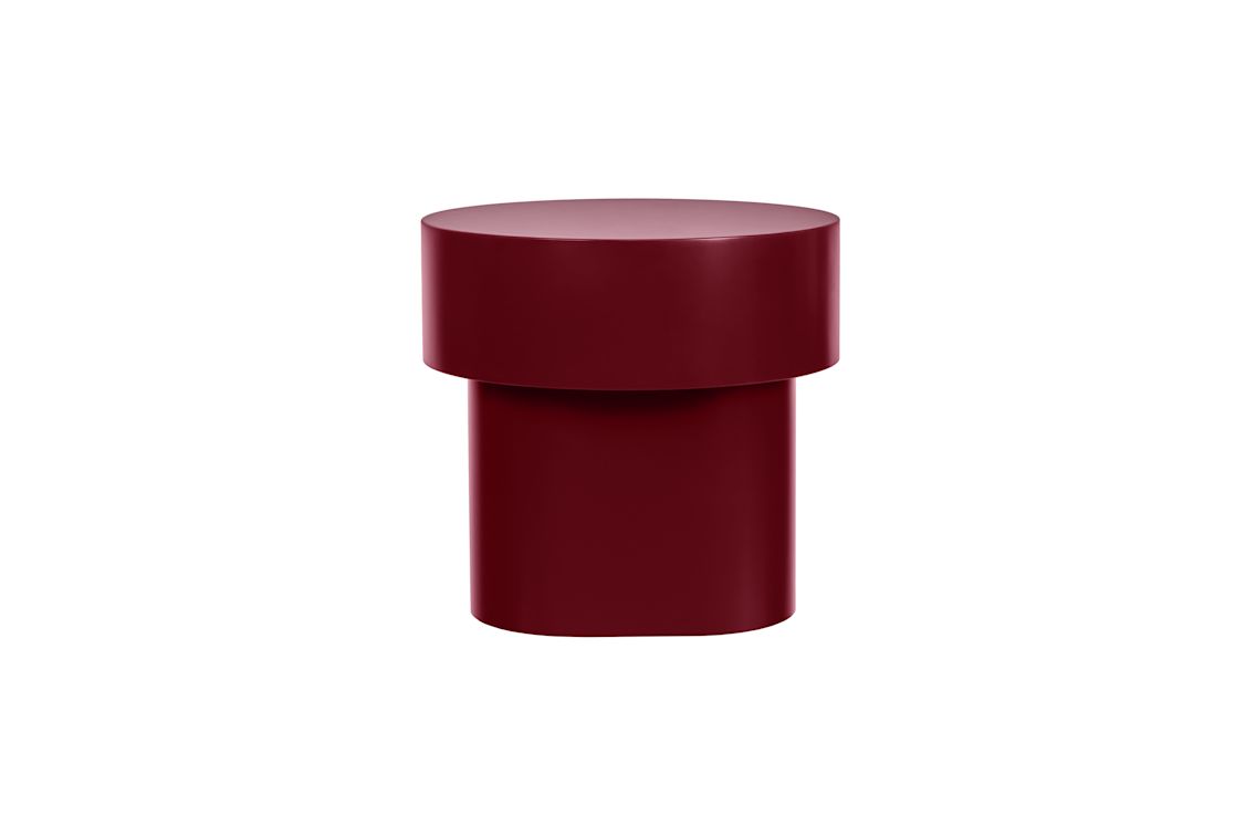 Stump Side Table, Wine Red, Art. no. 31042 (image 2)