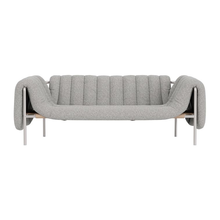 Puffy 2.5-seater Sofa, Storr 0612 / Stainless, Art. no. 31829 (image 1)