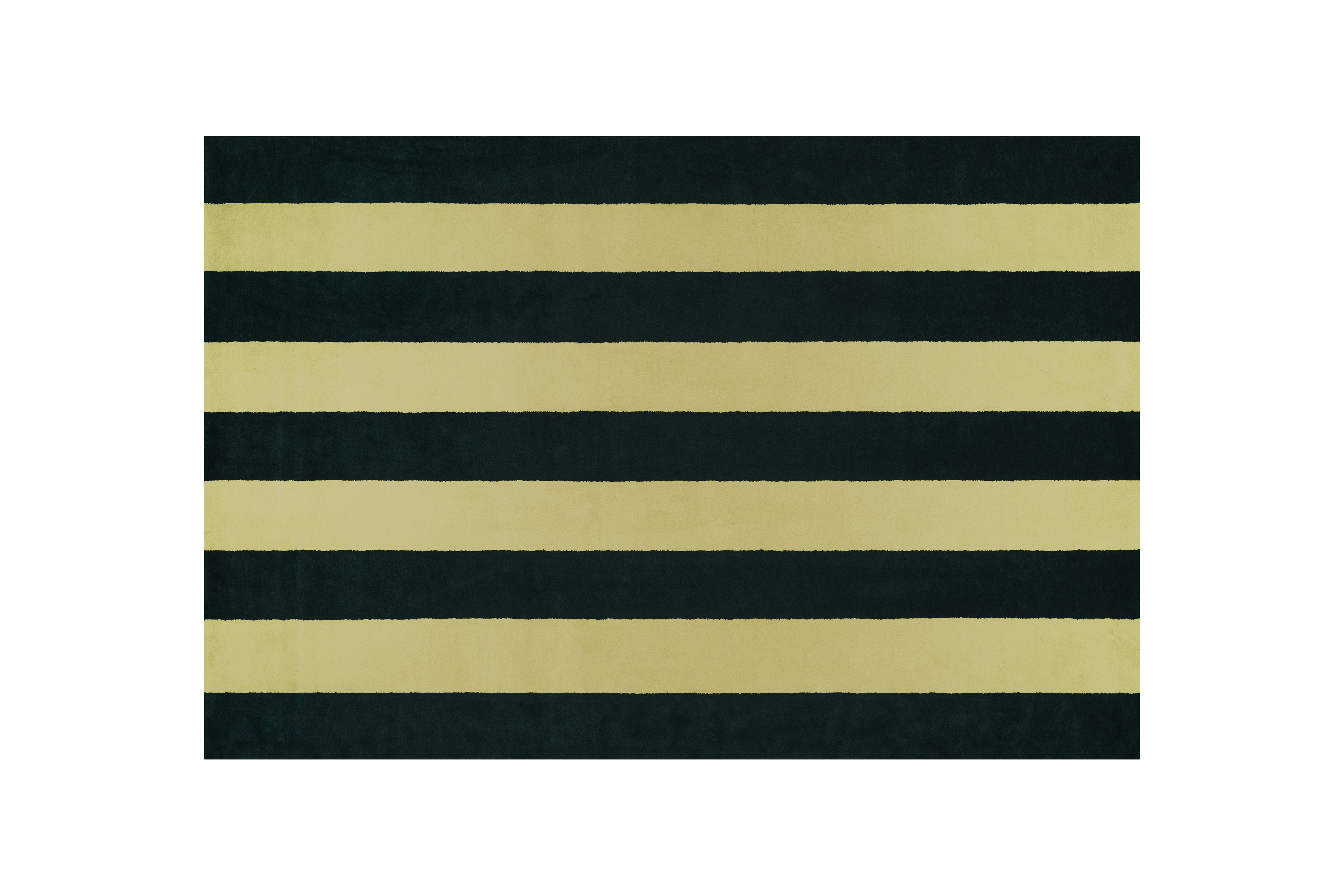 Pattern Rug Large, Pine / Pale Lime Stripe, Art. no. 31366 (image 1)