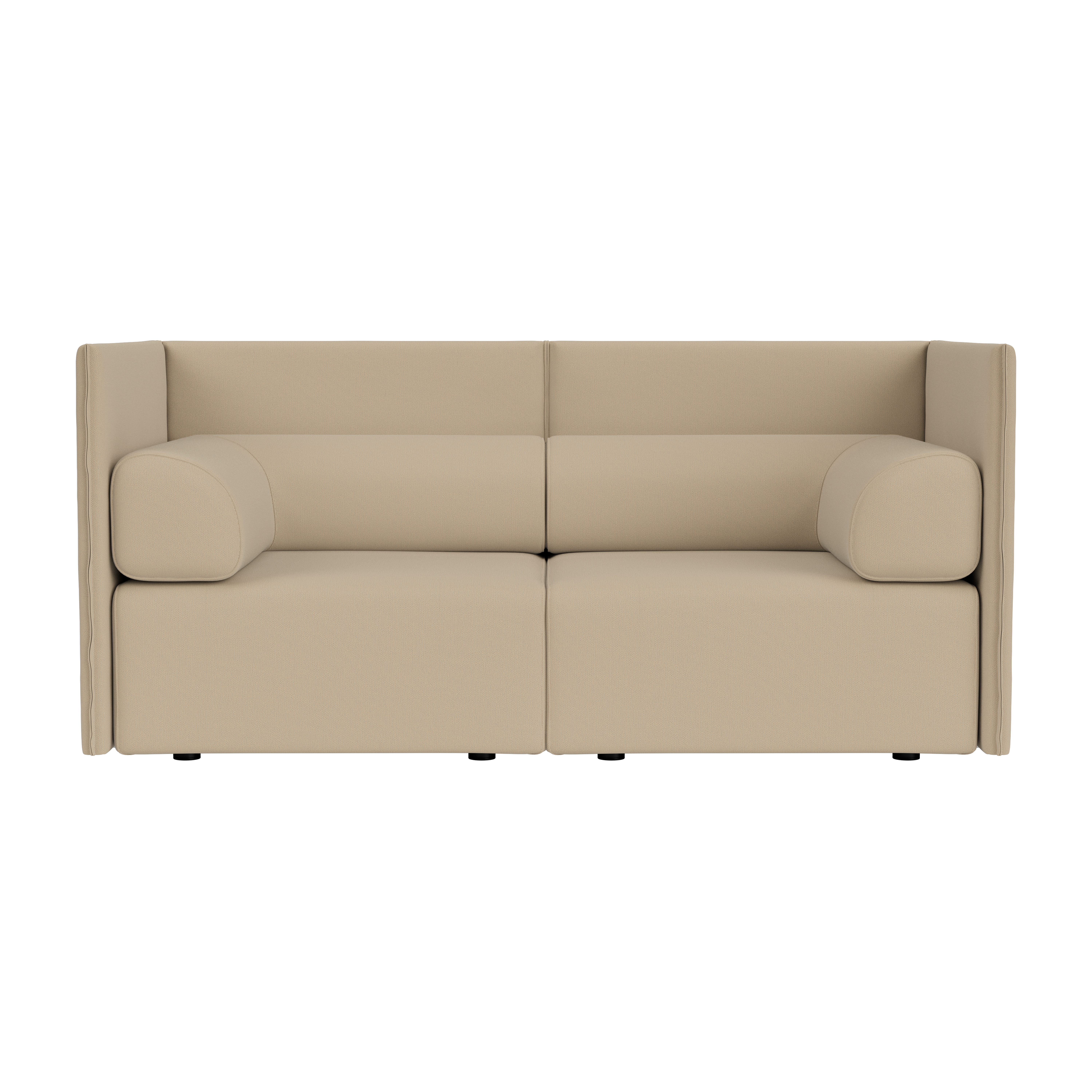 Palo Block 2-seater Sofa Medium Back with Armrests, Autumn 221, Art. no. 94643 (image 2)