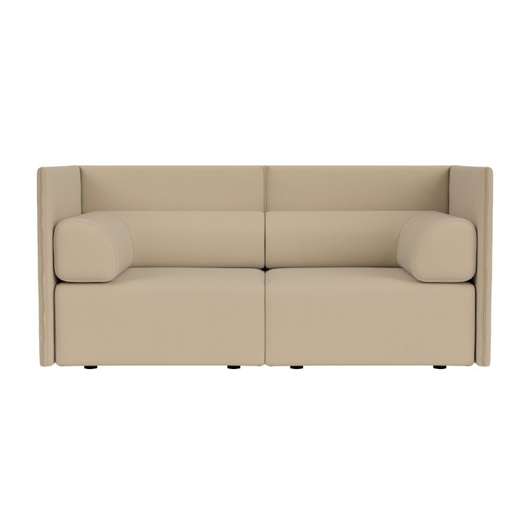 Palo Block 2-seater Sofa Medium Back with Armrests, Autumn 221, Art. no. 94643 (image 2)