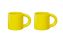 Bronto Mug (Set of 2), Yellow, Art. no. 30682 (image 4)