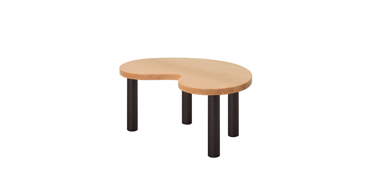 Table Worm Worm Coffee Table Small, Beech/Brown — Hem