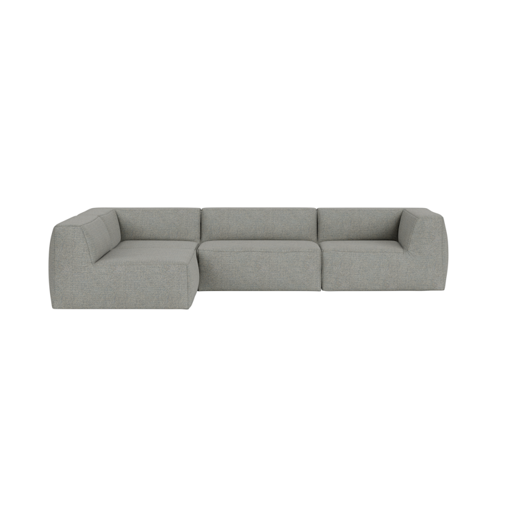 Great 3-seater Sofa Corner Left, Safire 0012 (UK), Art. no. 92480 (image 1)