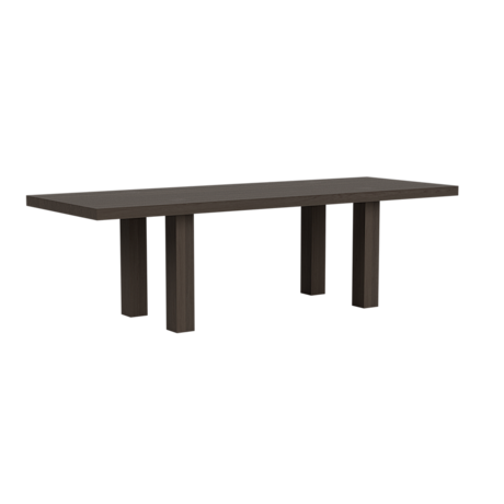 Max Table 250 cm / 98.4 in, Black Stained Ash