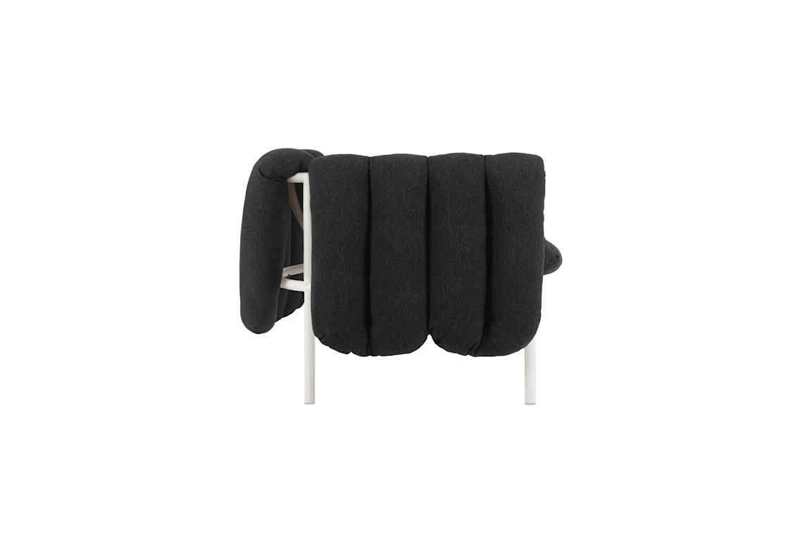 Puffy 2.5-seater Sofa, Anthracite / Cream (UK), Art. no. 20728 (image 3)