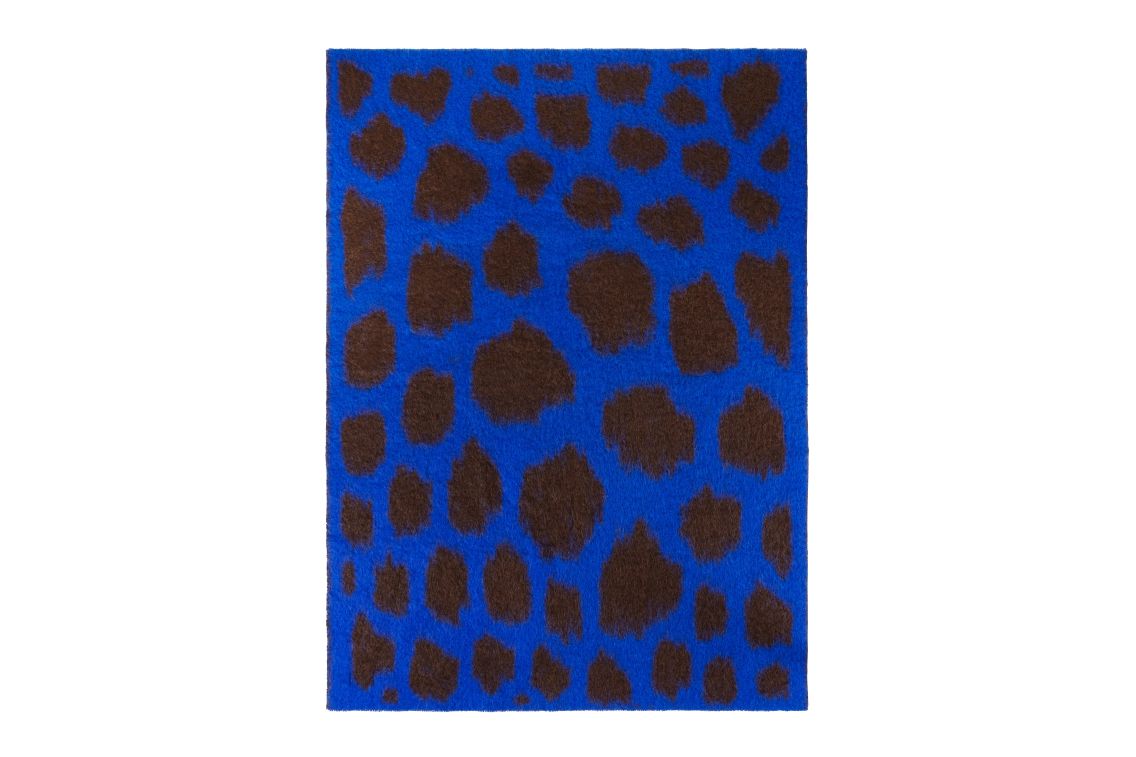 Monster Throw Throw, Ultramarine Blue / Brown Spot, Art. no. 30528 (image 4)