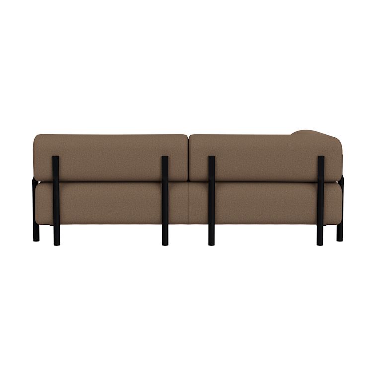 Palo 2-seater Sofa Chaise Left, Autumn 361/Black , Art. no. 90758 (image 5)