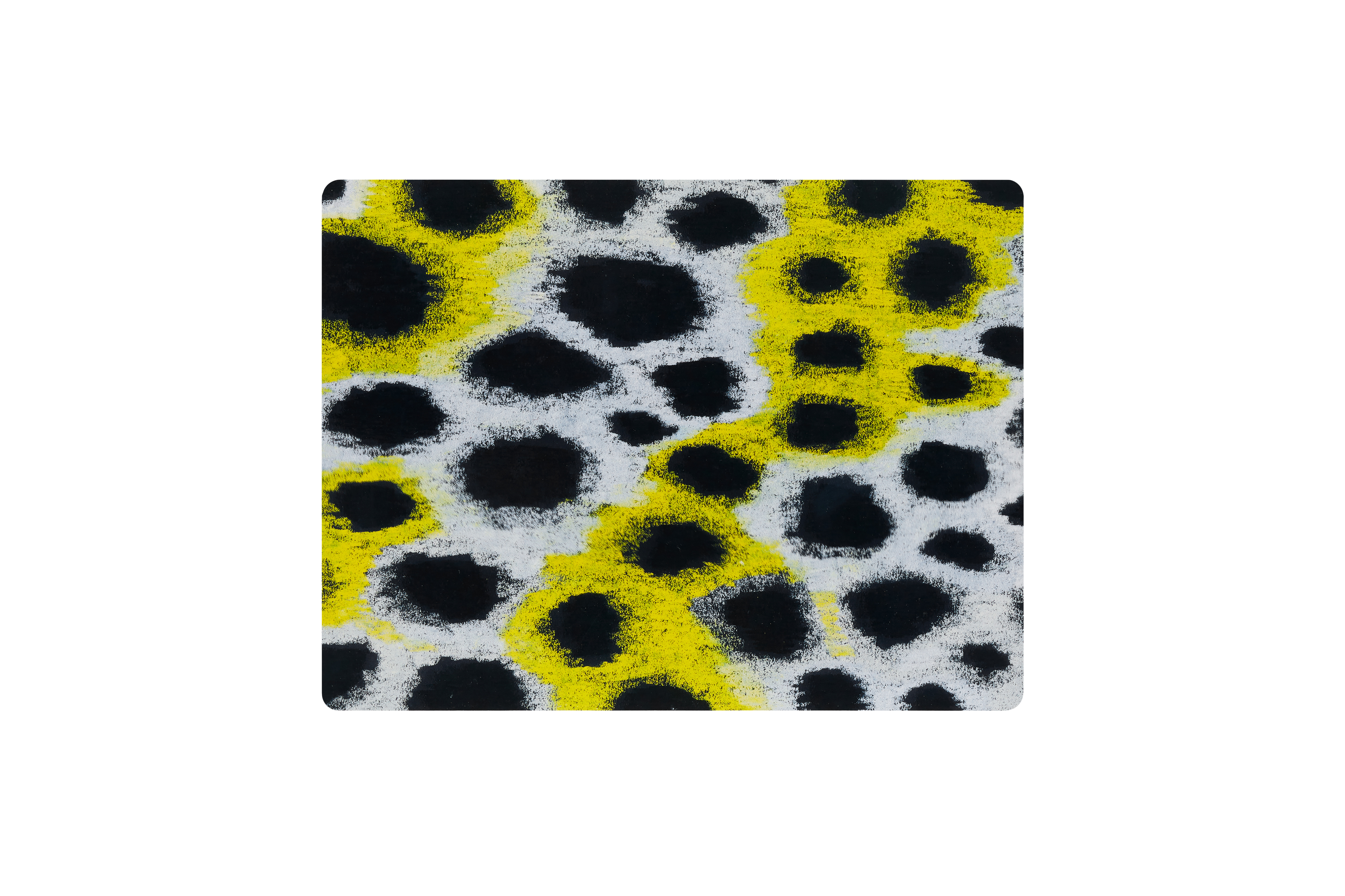Monster Placemat (Set of 2), White / Yellow / Black, Art. no. 31535 (image 1)