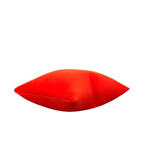 Velvet Cushion Medium, Red