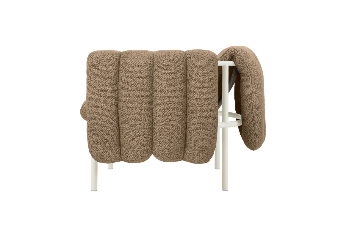 Puffy Lounge Chair, Sawdust / Cream (UK), Art. no. 20663 (image 3)