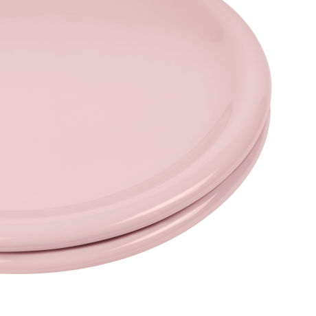 Bronto Plate (Set of 2), Pink