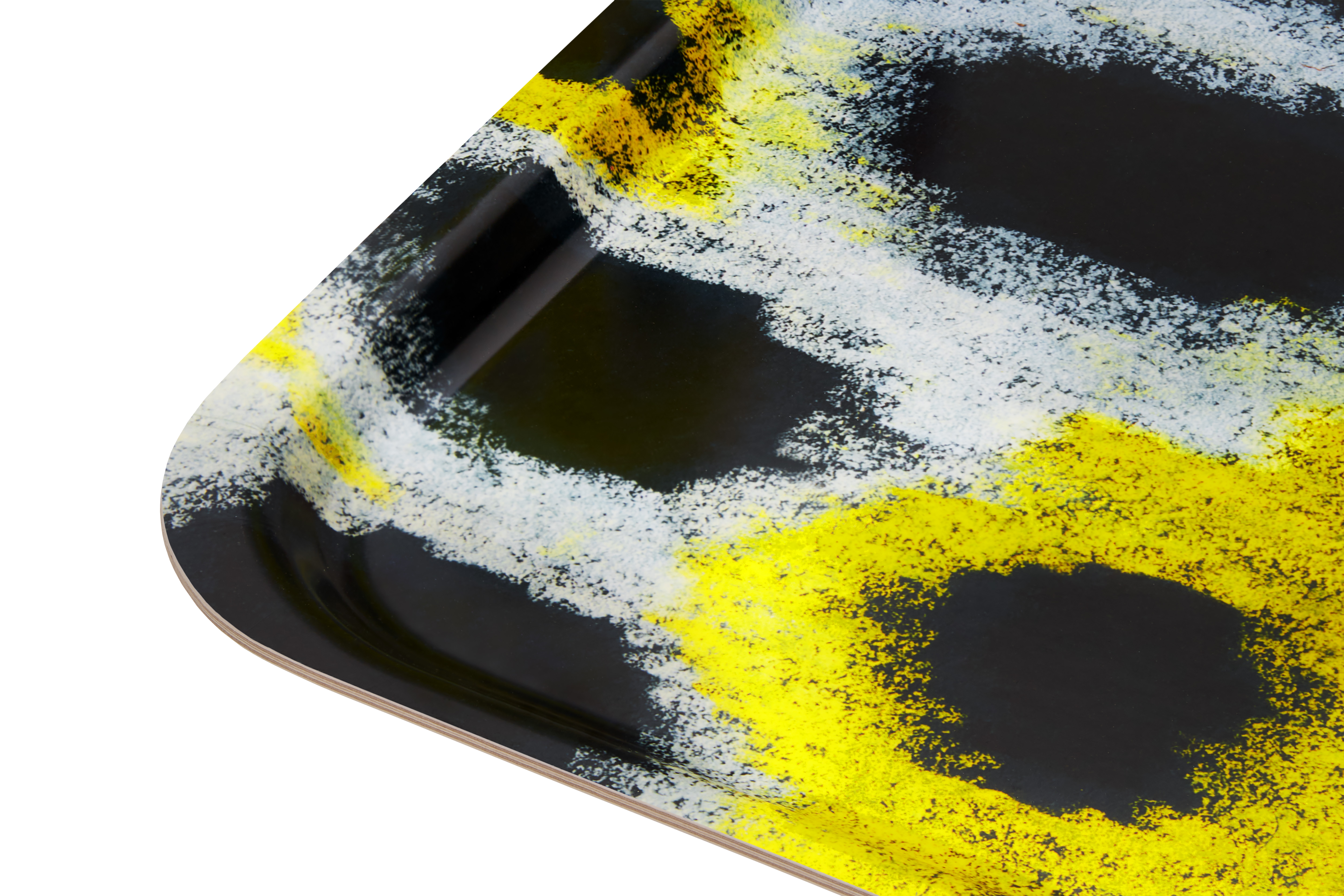Monster Rectangular Tray Medium, White / Yellow / Black, Art. no. 31434 (image 2)