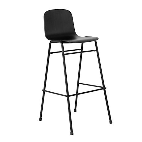 Touchwood Bar Chair, Black / Black