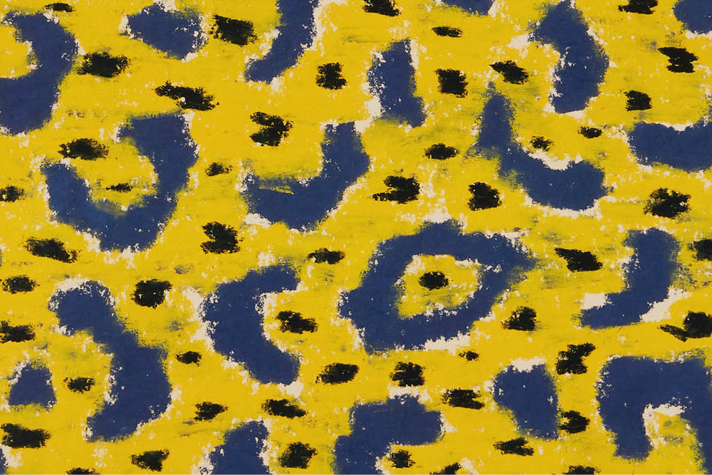 Ochre Yellow / Grey / Black