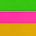 Green / Magenta / Honey Yellow