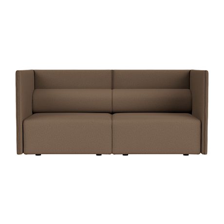 Palo Block 2-seater Sofa Medium Back, Autumn 361