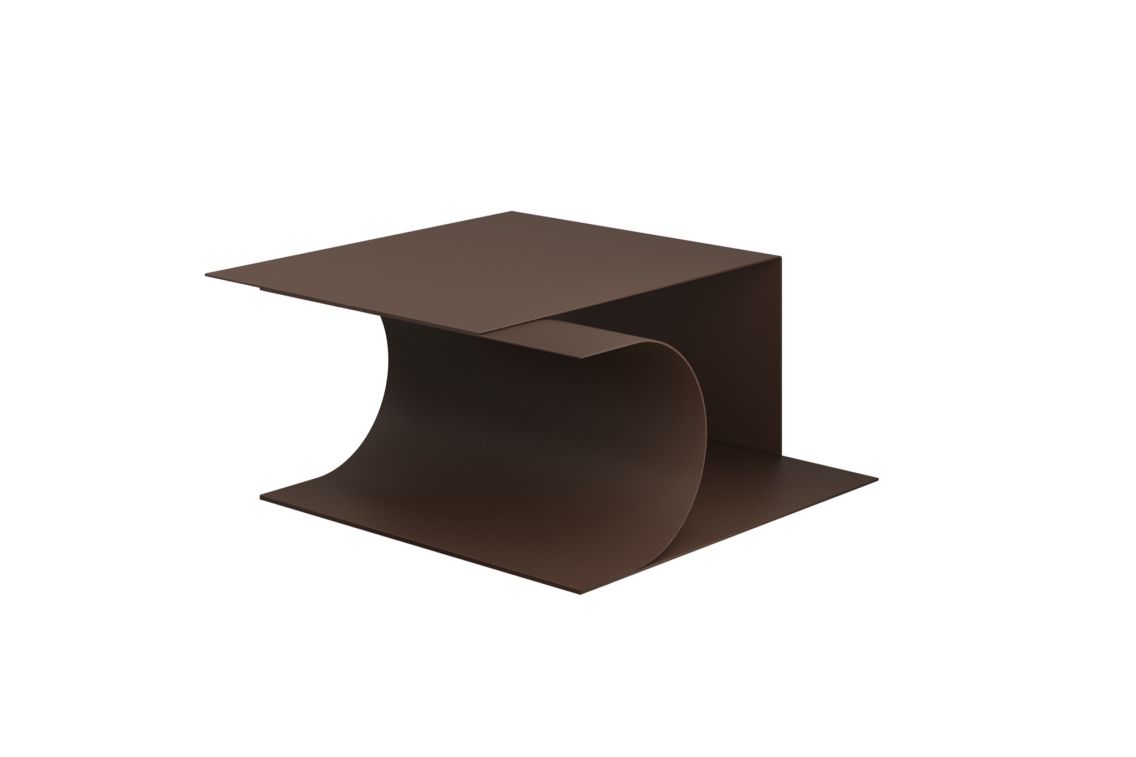 Glyph Side Table Alpha, Chocolate Brown , Art. no. 30664 (image 1)