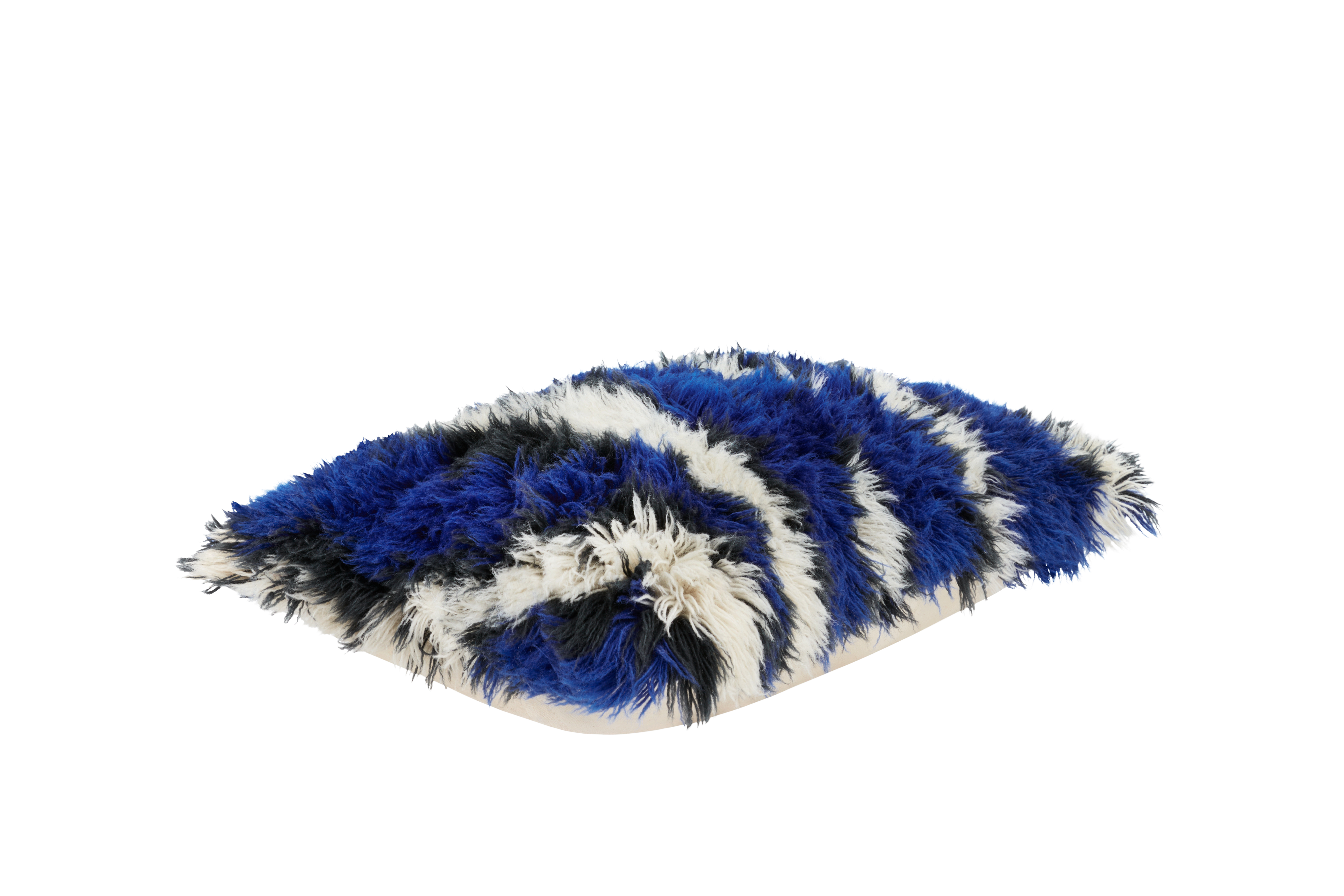 Monster Cushion Large, Ultramarine Blue / Off-white, Art. no. 30795 (image 3)