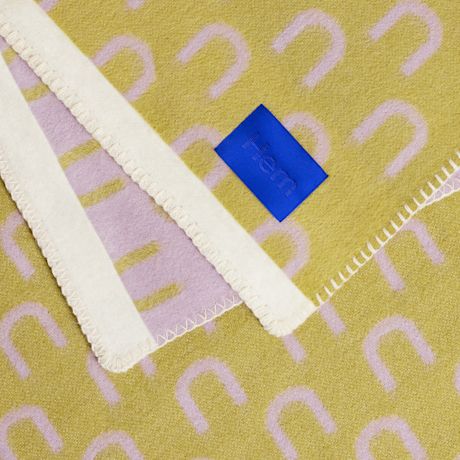 Arch Throw, Pistachio / Lilac / Cream