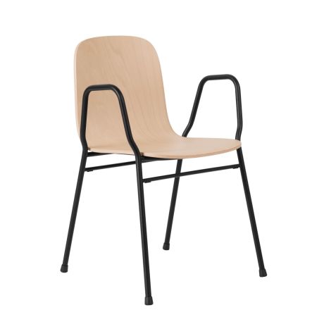 Touchwood Armchair, Beech / Black