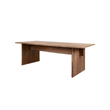 Bookmatch Table 220 cm / 86.6 in, Walnut