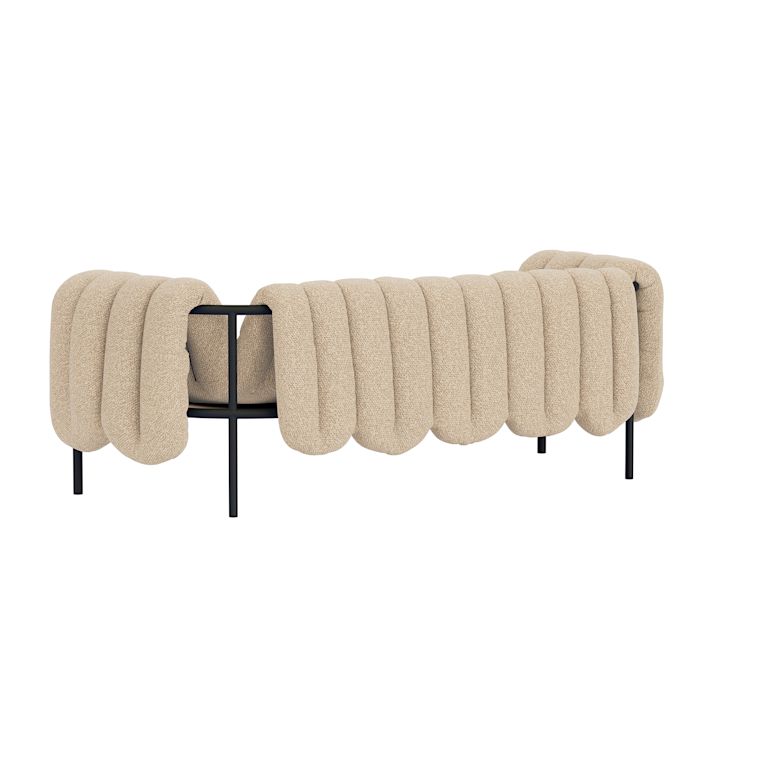 Puffy 2.5-seater Sofa, Storr 1501 / Black Grey, Art. no. 31824 (image 4)