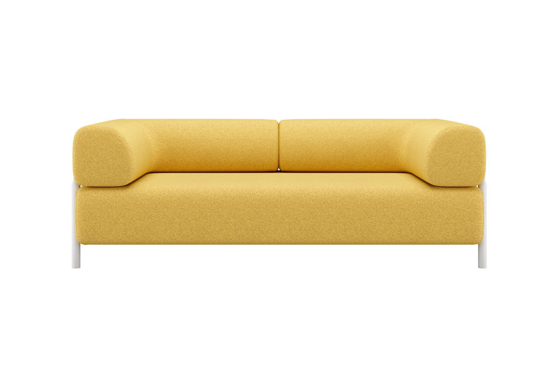 Palo 2-seater Sofa with Armrests, Sunflower, Art. no. 20275 (image 1)