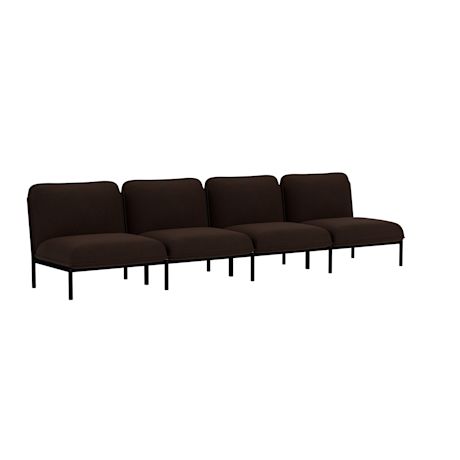 Kumo 4-seater Sofa, Sera Rosewood
