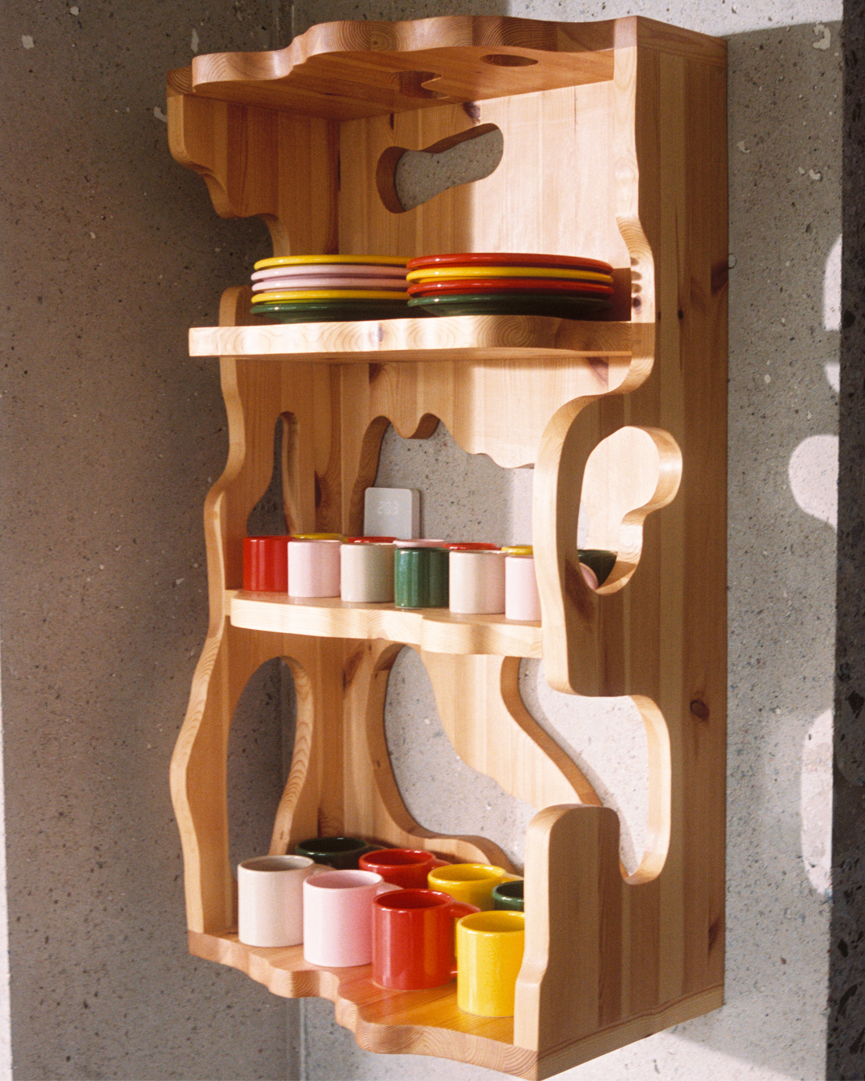 A lifestyle image of a kitchen scene featuring Bronto Tableware.