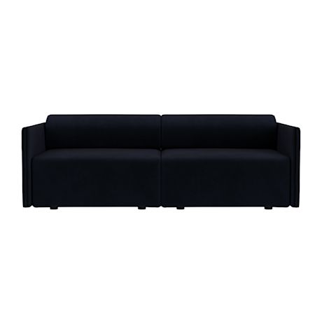Palo Block 2-seater Sofa Low Back, Velluto Coex VL30