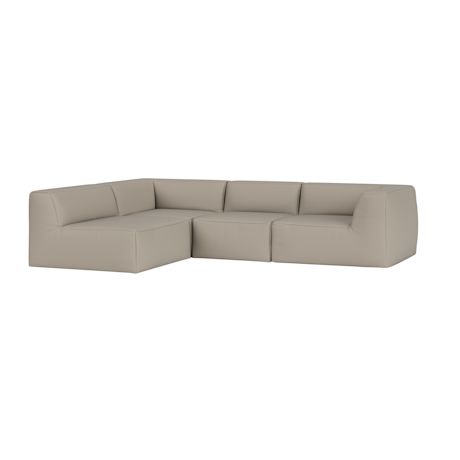 Great 3-seater Sofa Narrow Corner Left, Autumn 0331 (UK)