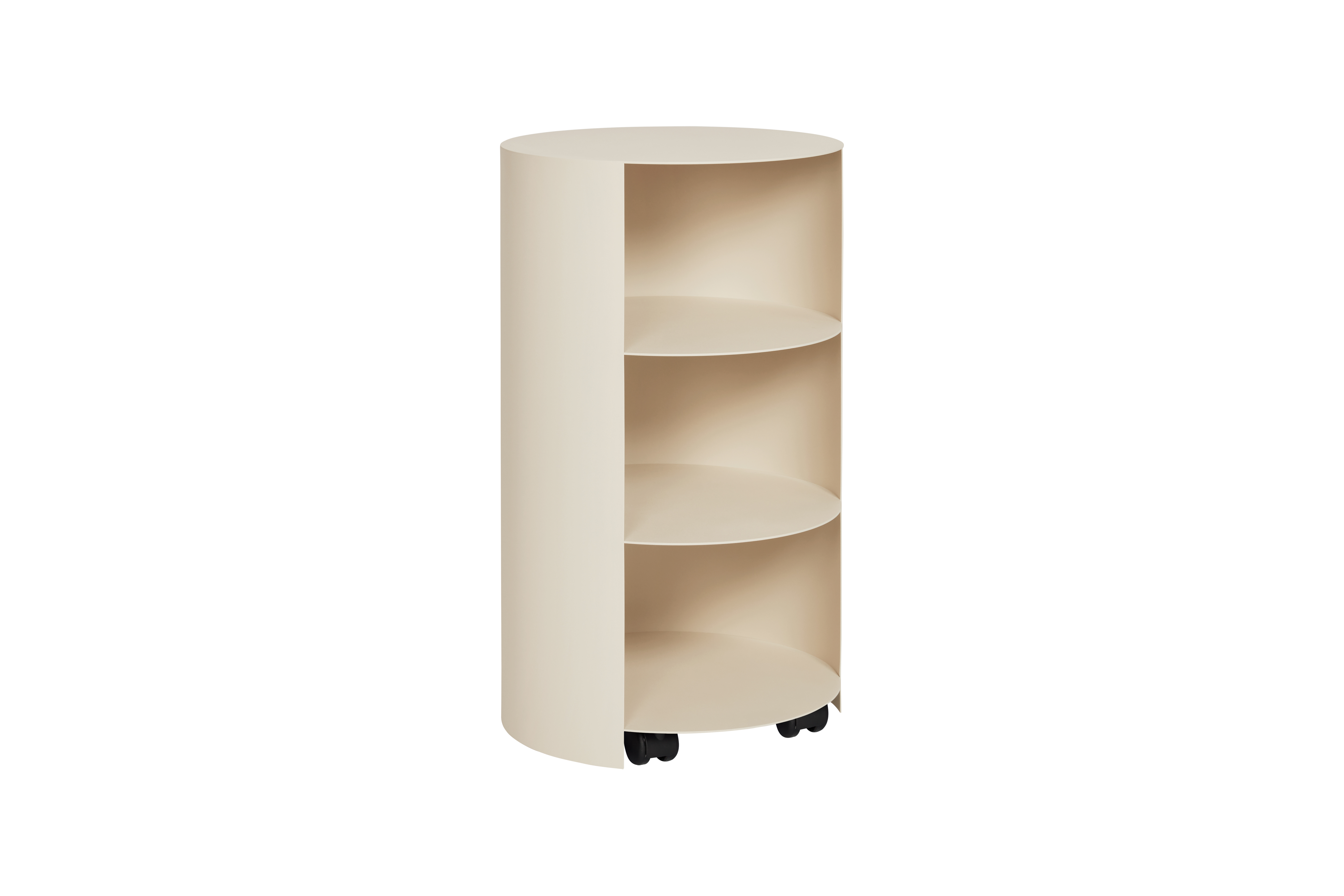Hide Pedestal, Light Ivory Textured, Art. no. 30746 (image 1)