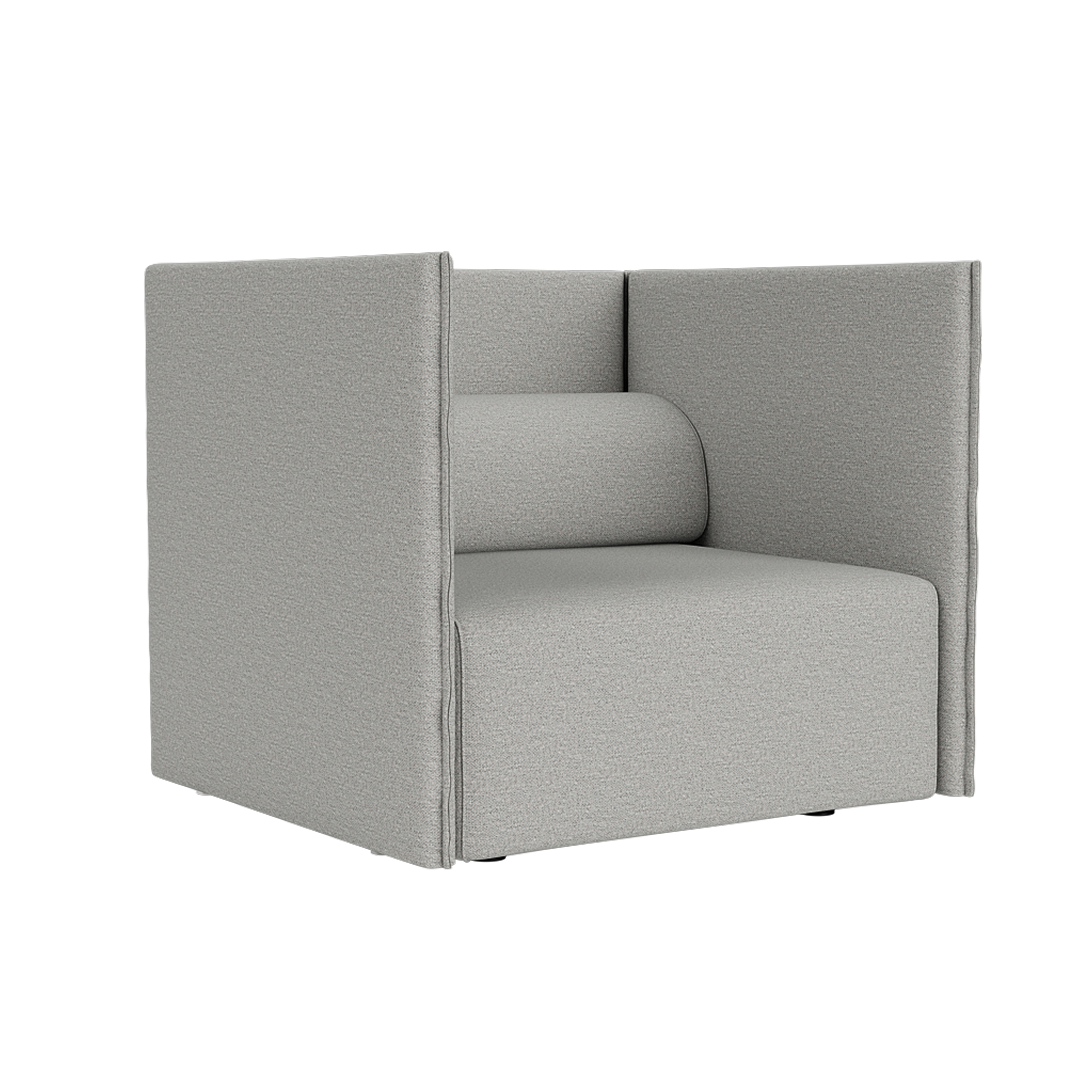 Palo Block Single-seater Medium Back, Amdal 130, Art. no. 95224 (image 1)