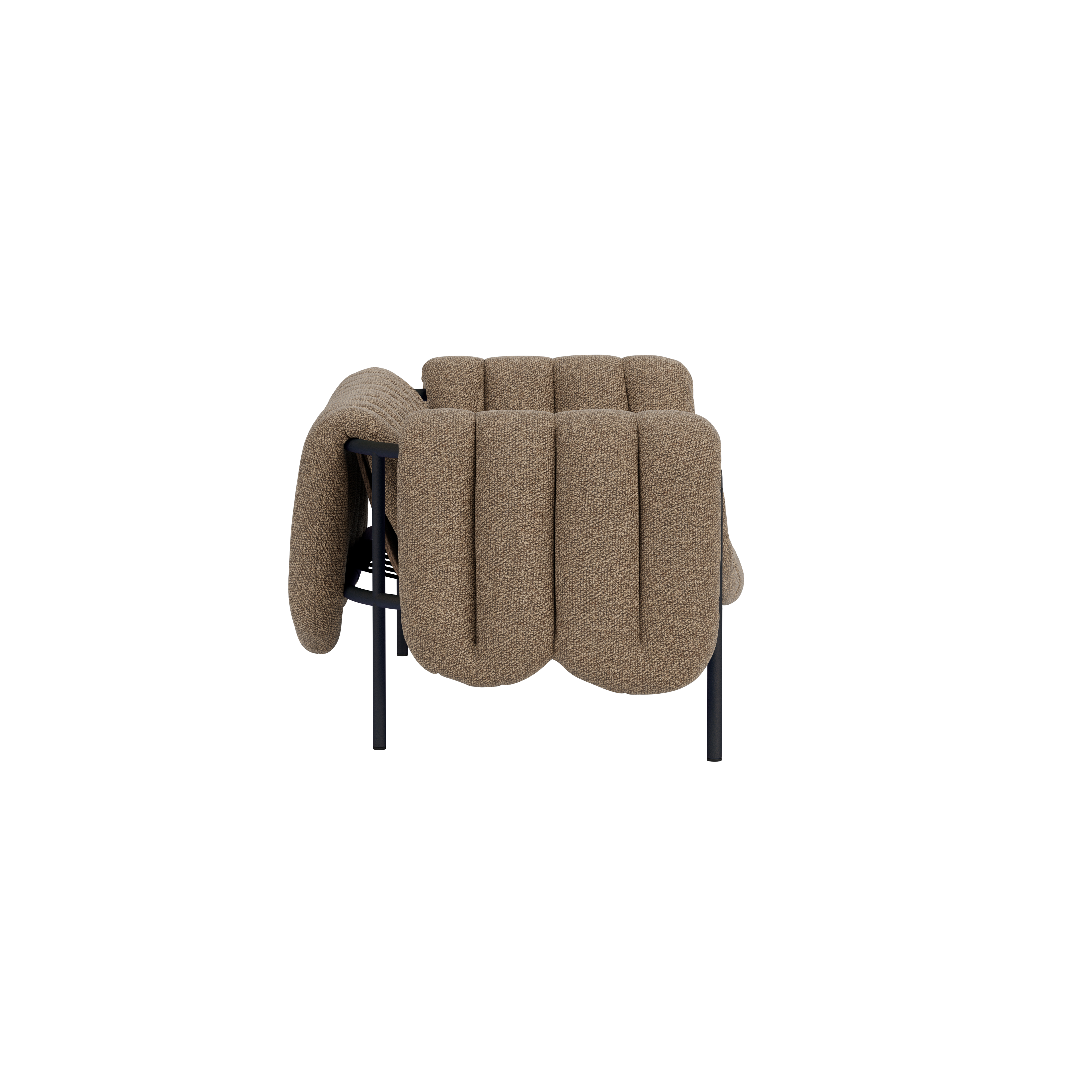Puffy 2.5-seater Sofa, Storr 3405 / Black Grey (UK), Art. no. 31834 (image 3)