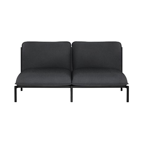 Kumo 2-seater Sofa, Graphite (UK)