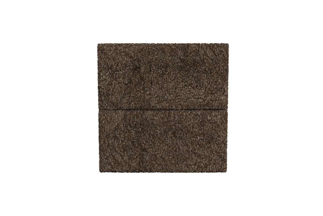 Bullnose Lounge Chair, Yellow / Taupe Sheepskin Seat Pad, Art. no. 31668 (image 5)