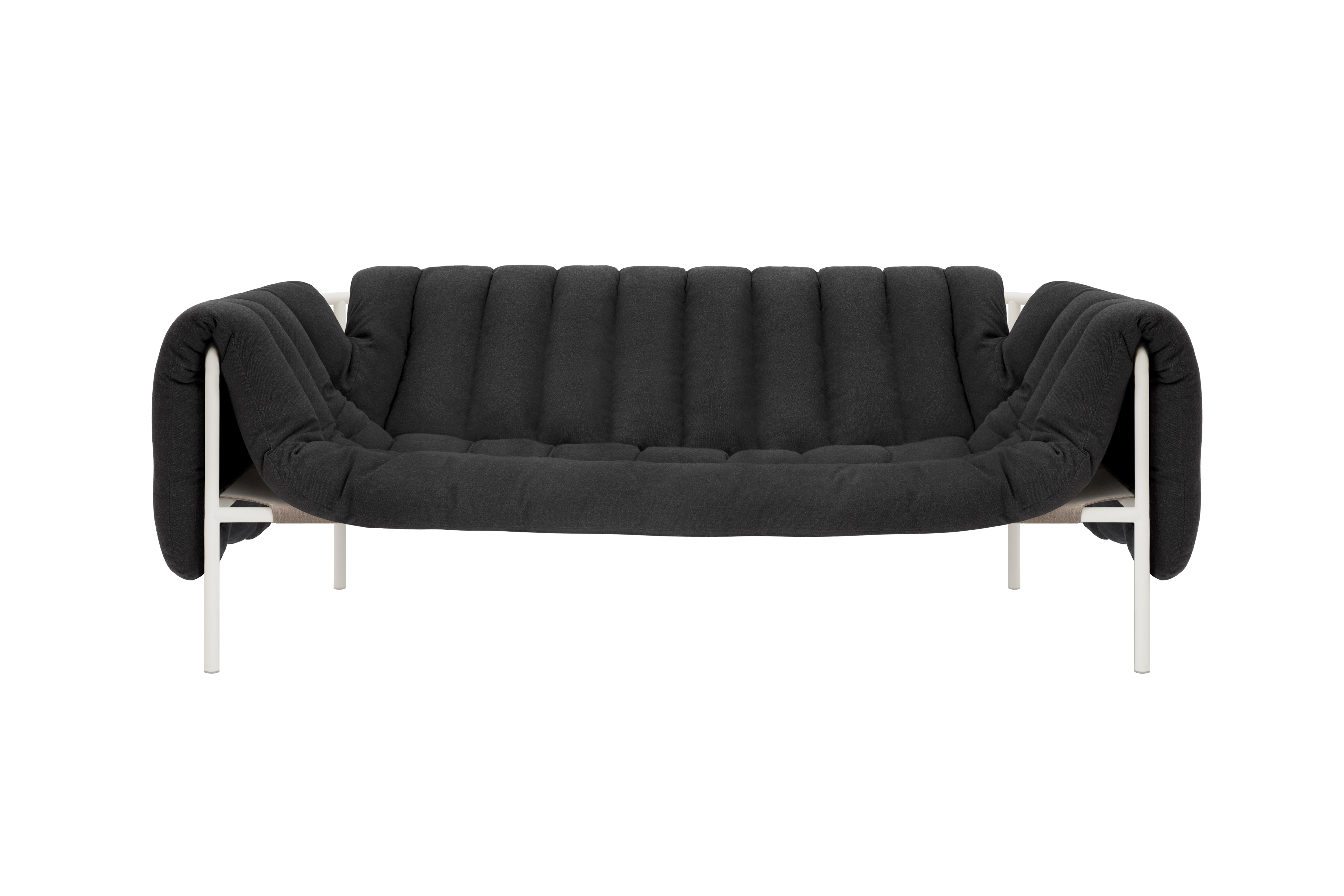 Puffy 2.5-seater Sofa, Anthracite / Cream, Art. no. 20719 (image 2)