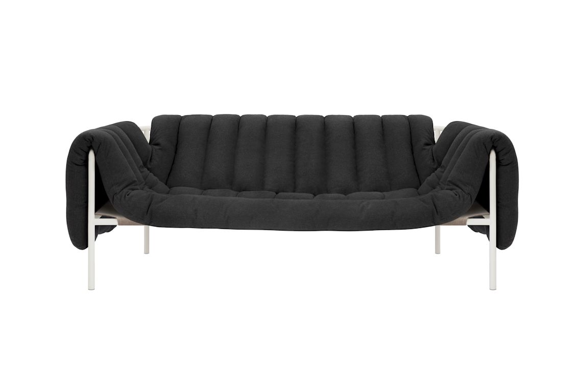 Puffy 2.5-seater Sofa, Anthracite / Cream (UK), Art. no. 20728 (image 2)