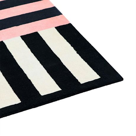 Stripe Rug Medium, Roseate