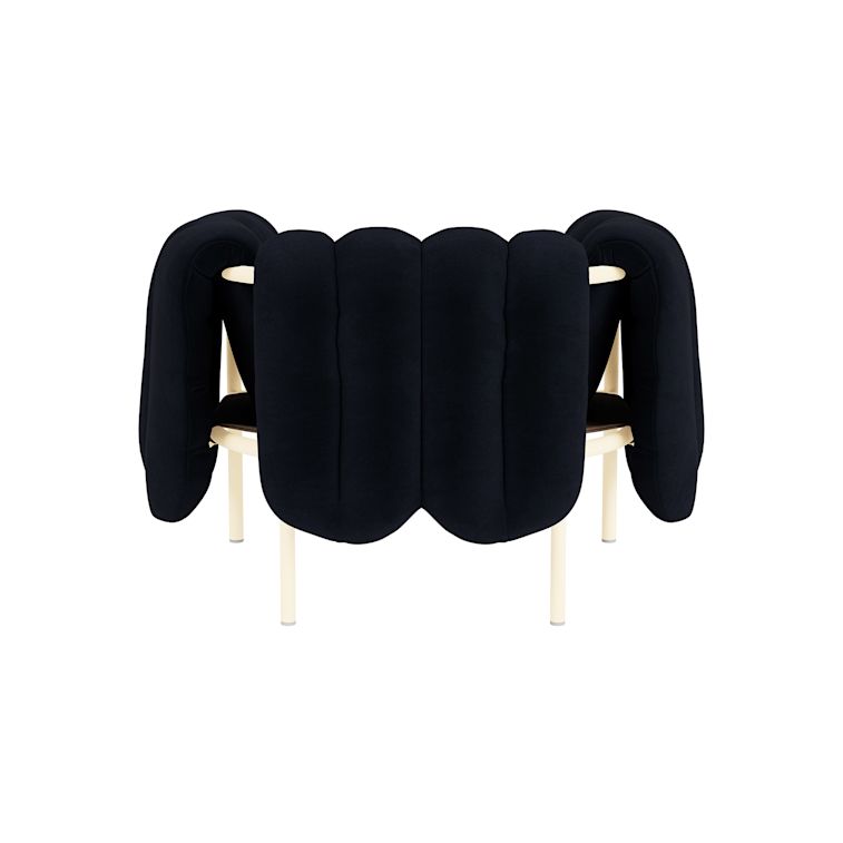 Puffy Lounge Chair, Velluto Coex VL30 / Cream (UK), Art. no. 31850 (image 5)