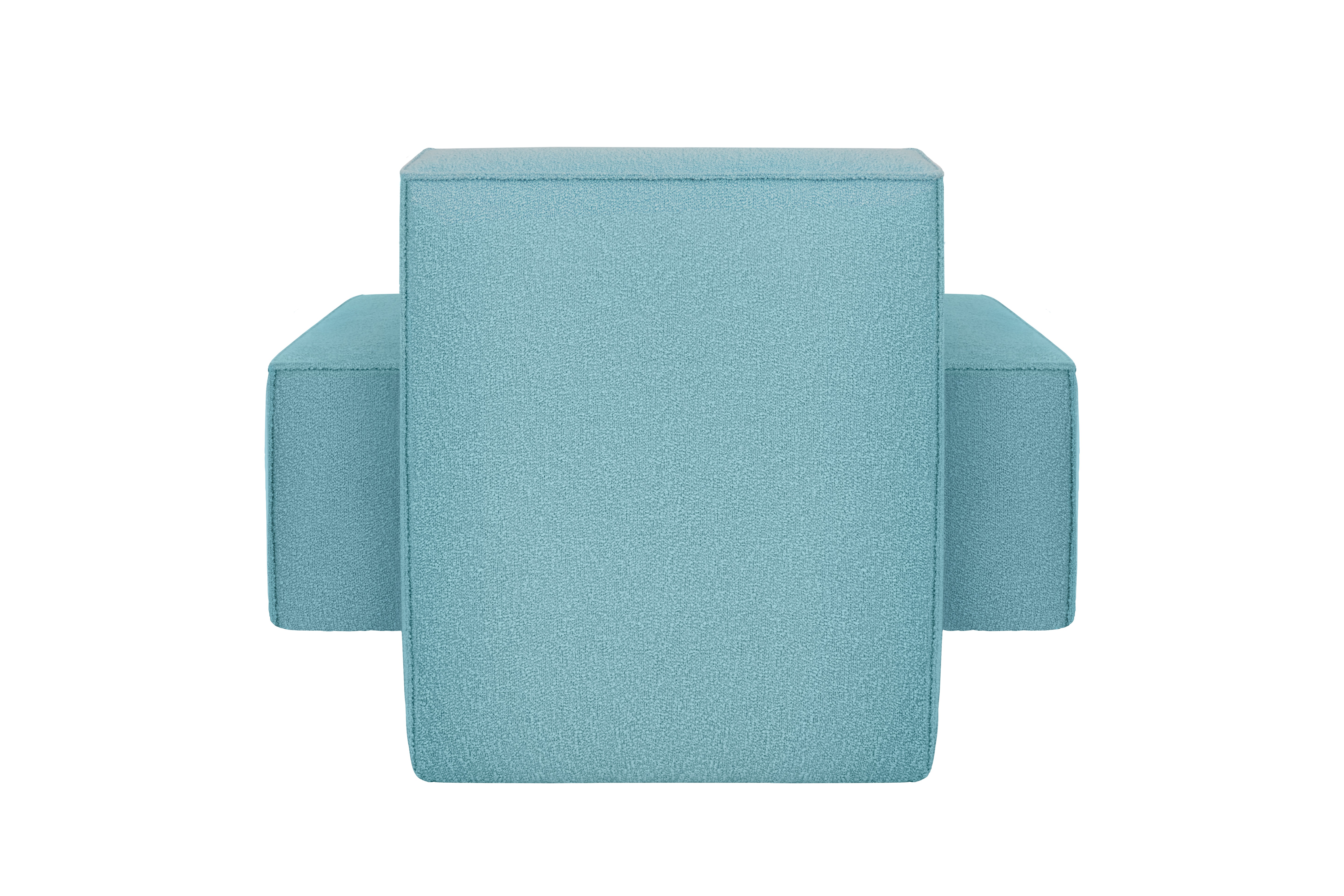 Hunk Lounge Chair With Armrests, Icicle, Art. no. 30663 (image 4)