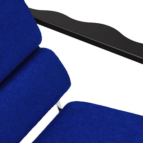 Experiment Lounge Chair, 502 / Black / Ultramarine