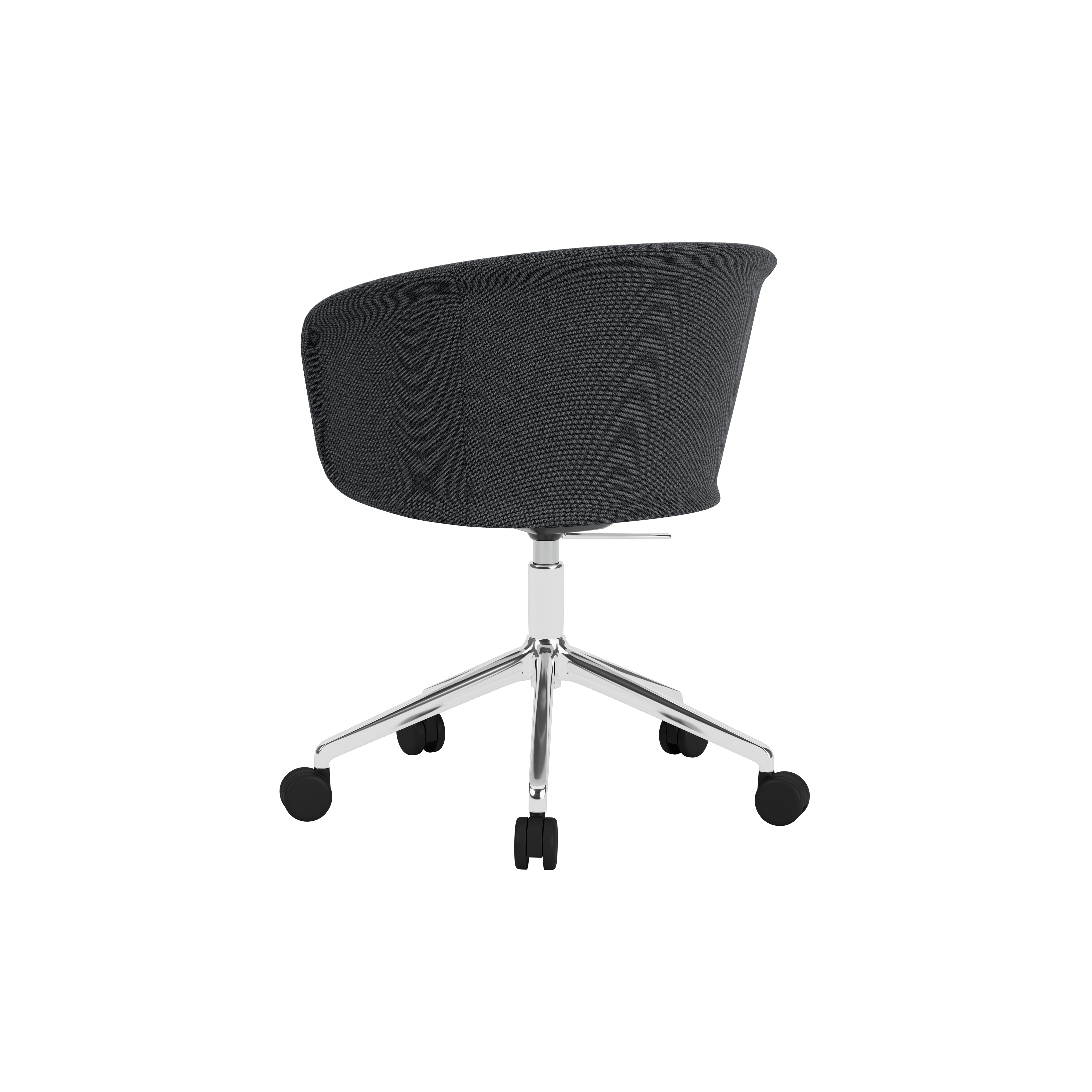 Kendo Swivel Chair 5-star Castors, Cura 60019/Polished, Art. no. 31976 (image 3)