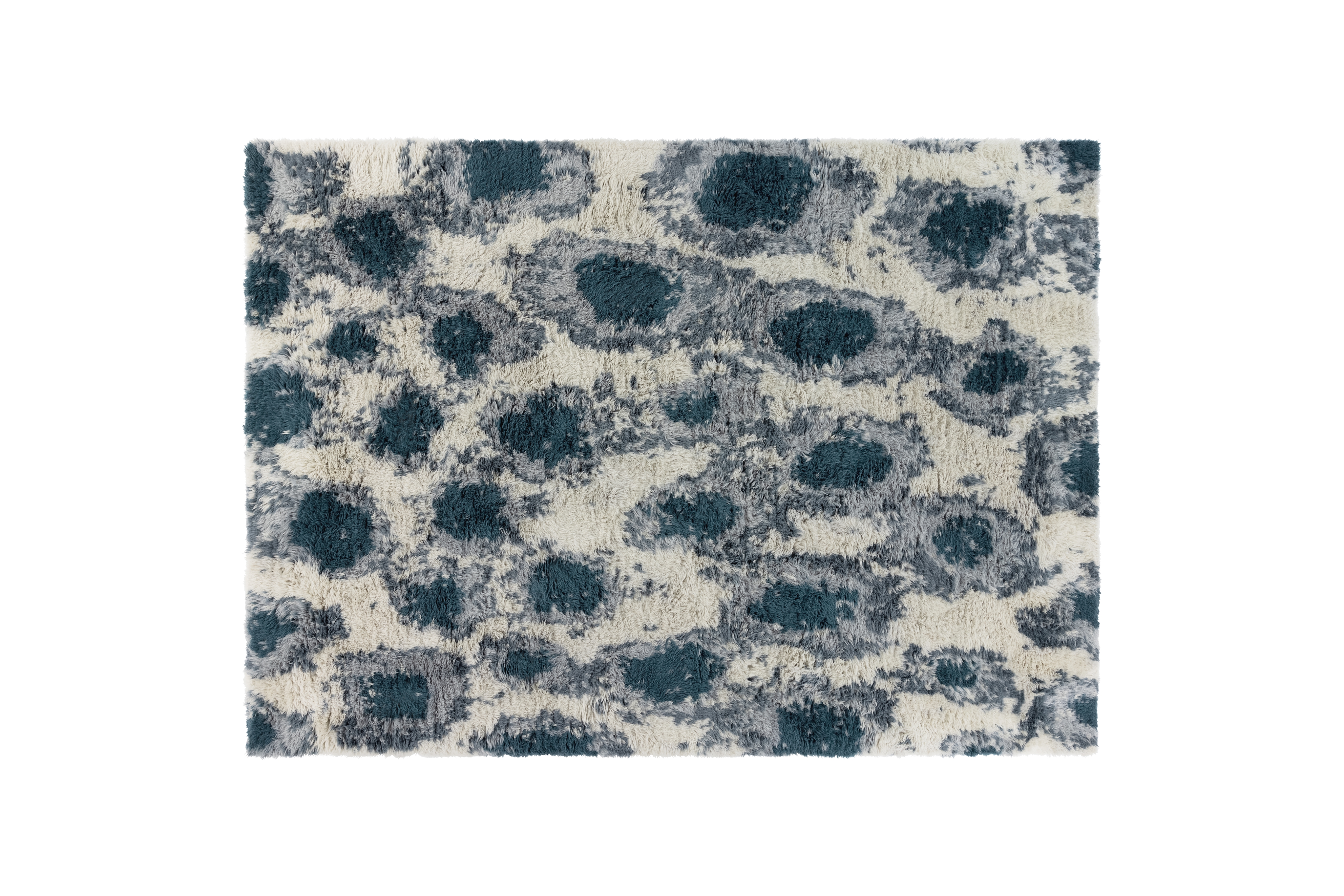 Monster Rug Extra Large, Dark Teal / Off-white, Art. no. 30492 (image 1)