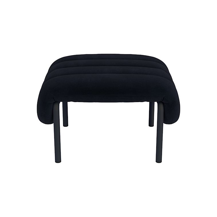 Puffy Ottoman, Velluto Coex VL30 / Black Grey, Art. no. 31855 (image 2)